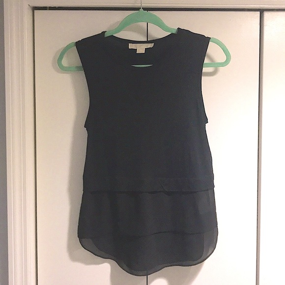 Michael Kors XS black sleeveless top - Picture 2 of 5